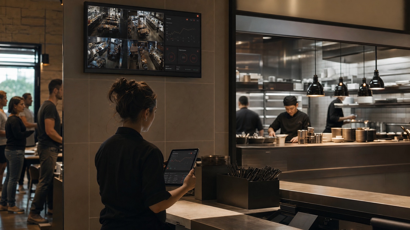 Franchise operations — storefront floor
